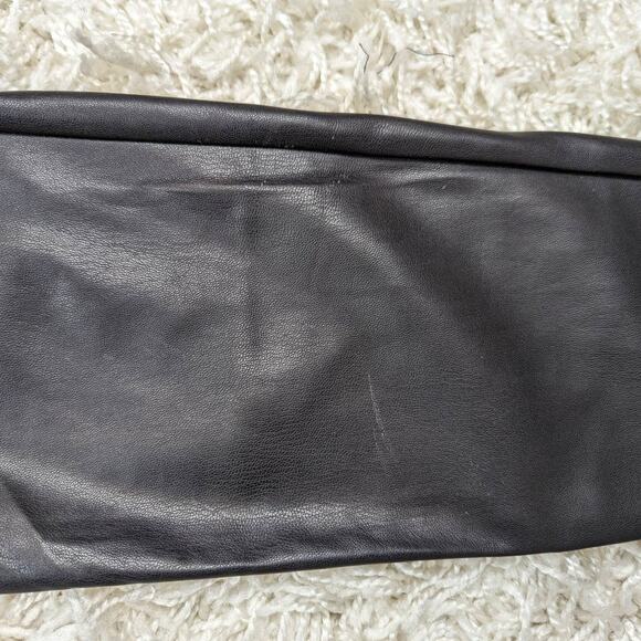 Zara High Rise Faux Leather Pants with Cargo Pockets and Snap Ankles Black Small - Picture 9 of 14
